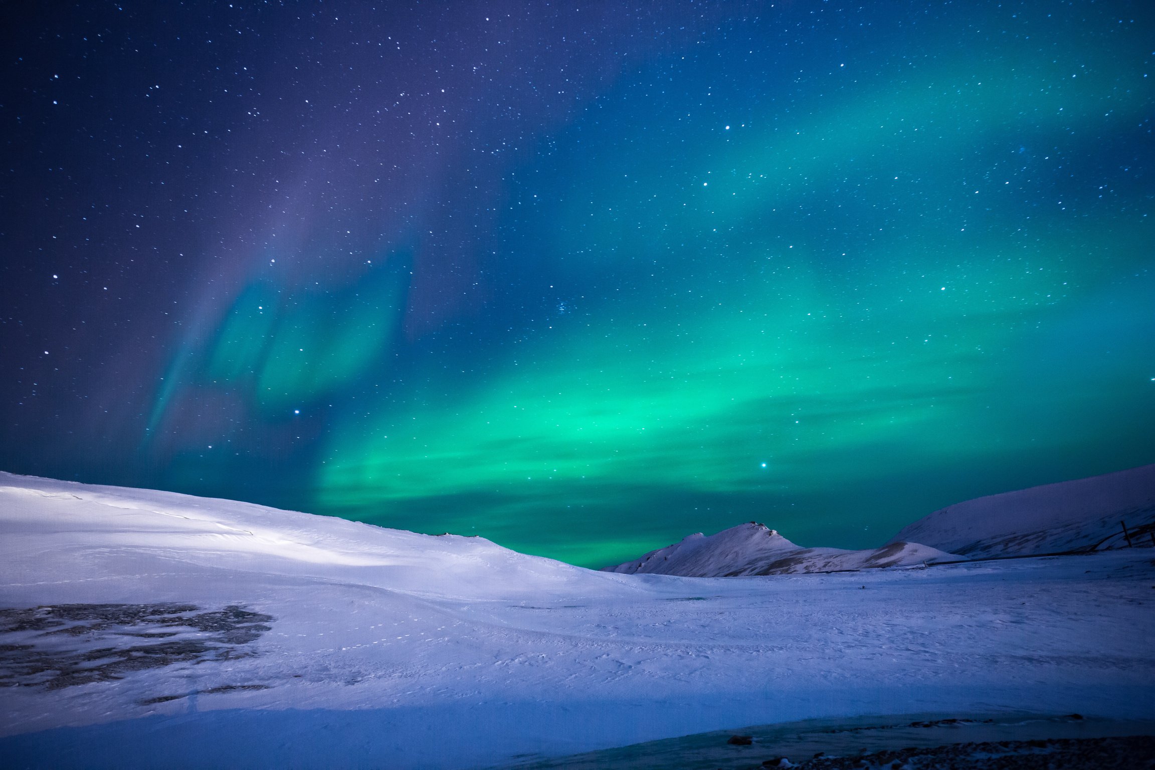 Scenic View of Dramatic Sky during Winter